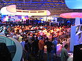 The booth of Electronic Arts at the Gamescom 2009